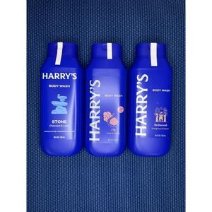 Harry's Men's Body Wash Variety 3-Pack Stone Fig Redwood 16oz New